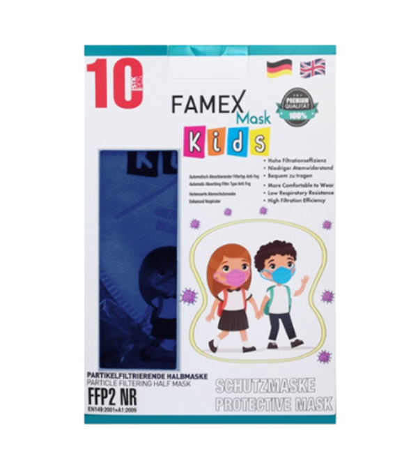 Παιδικές Μάσκες Προστασίας Famex Mask Kids FFP2