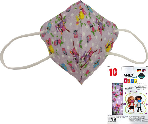 Παιδικές Μάσκες Προστασίας Famex Mask Kids FFP2 - Εικόνα 3