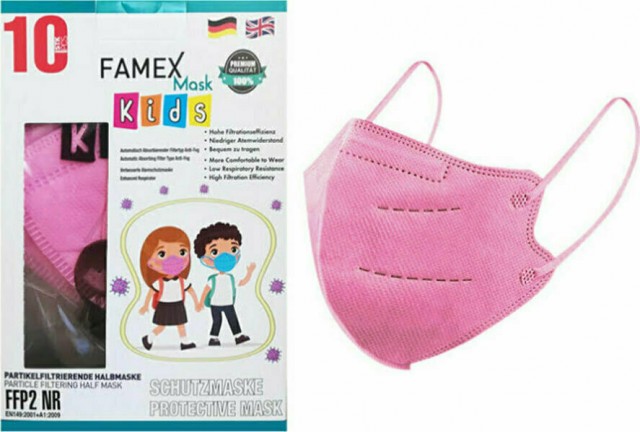 Παιδικές Μάσκες Προστασίας Famex Mask Kids FFP2 - Εικόνα 6