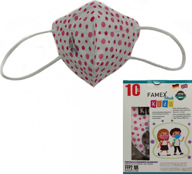 Παιδικές Μάσκες Προστασίας Famex Mask Kids FFP2 - Εικόνα 7