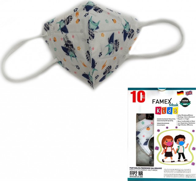 Παιδικές Μάσκες Προστασίας Famex Mask Kids FFP2 - Εικόνα 8