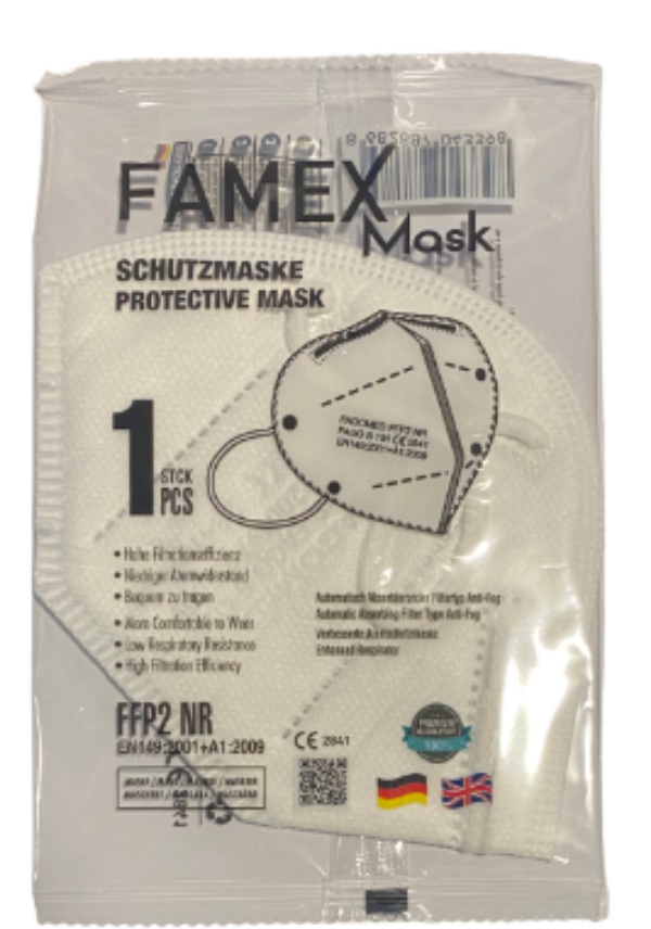 Μάσκες Famex FFP2 (10τμχ) - Εικόνα 2